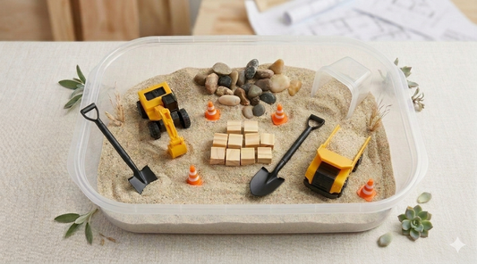 Little Builder Sensory Bin 🪏
