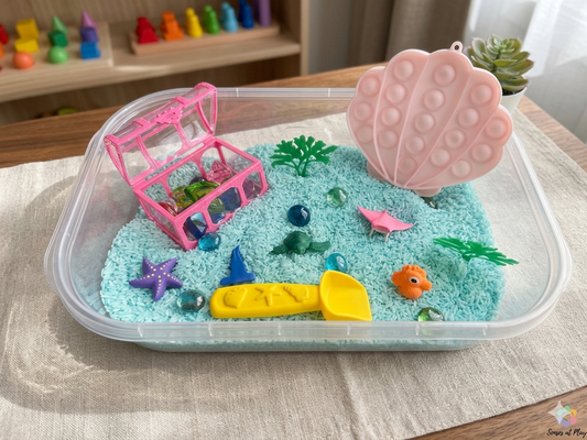 Under the Sea Treasure Sensory Bin 🪎