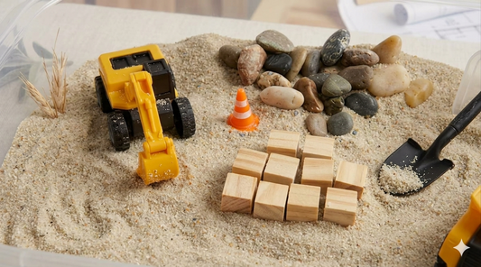 Little Builder Sensory Bin 🪏