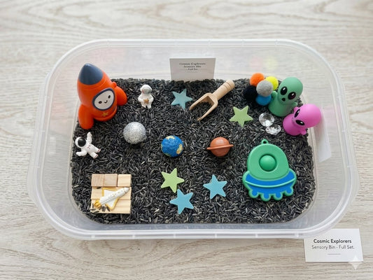 Cosmic Explorer Sensory Bin