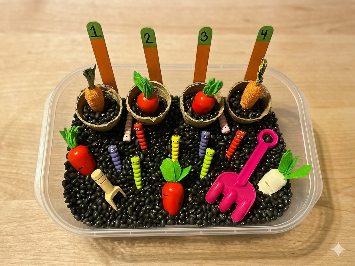 Little Gardeners Sensory Bin